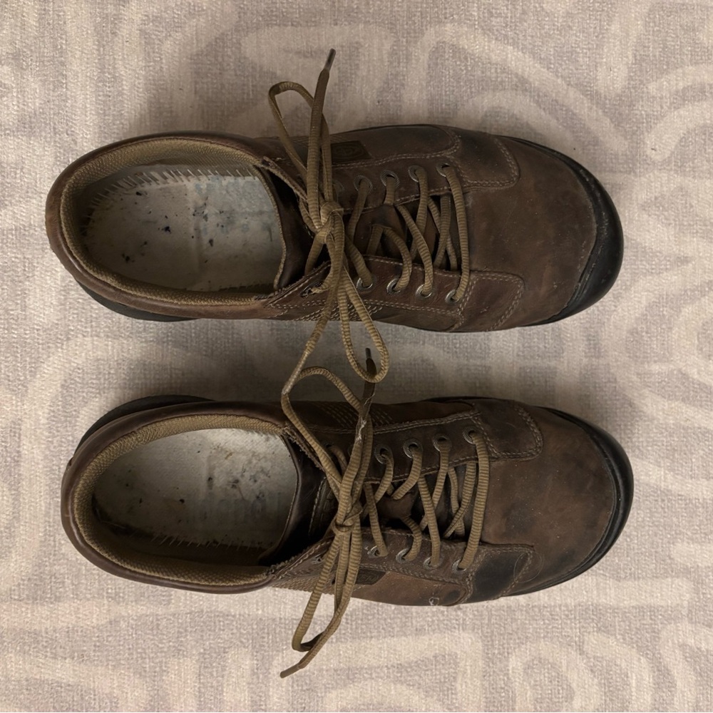 Men's Keen Austin Brown Leather Shoes